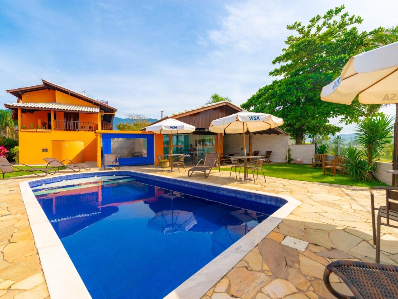 Pousada Pe Na Areia Caraguatatuba Exterior photo